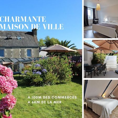 Charmante Maison De Ville A 6 Km De La Mer Lanmeur Buitenkant foto